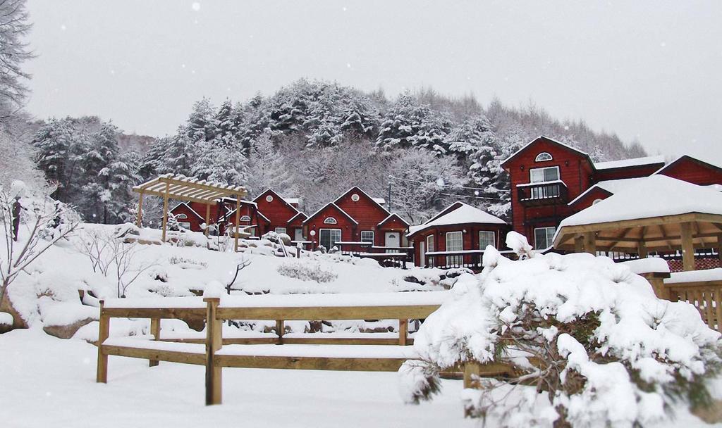 Sisilli Pension Pyeongchang Exteriör bild